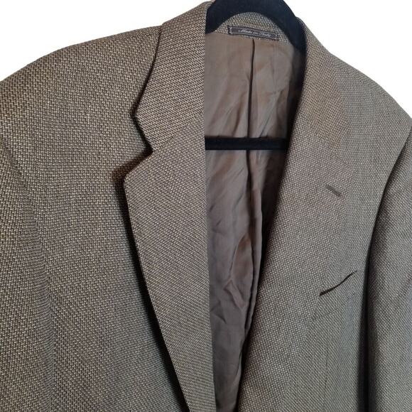 Ermenegildo Zegna Mens Wool Silk Blazer Sz 42R Boardroom Suit Jacket Luxury Core - Picture 5 of 10